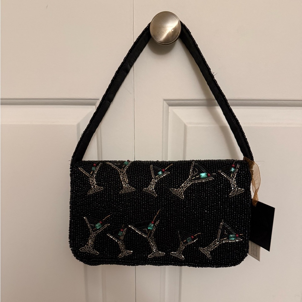 From India to You Beaded Bag Dirty Martini - Picture 4 of 6
